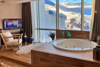 BOF Hotel Uludağ – modern tasarımlı kayak oteli, panoramik dağ manzaralı odalar